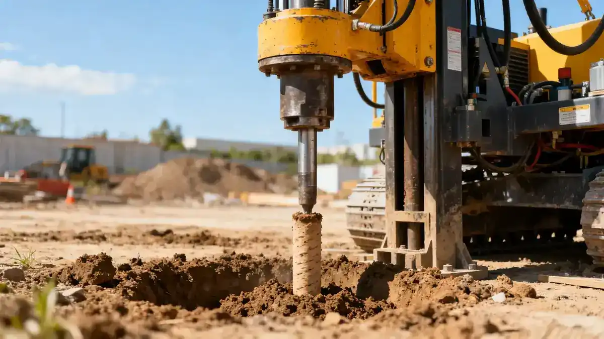 Trabalho geotécnico em Brasil
